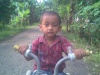 Dhika naik speda-21042011
